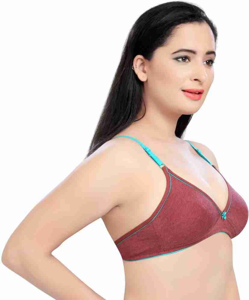 Tuck N Go Women's Cotton Non-Padded Non-Wired Bra