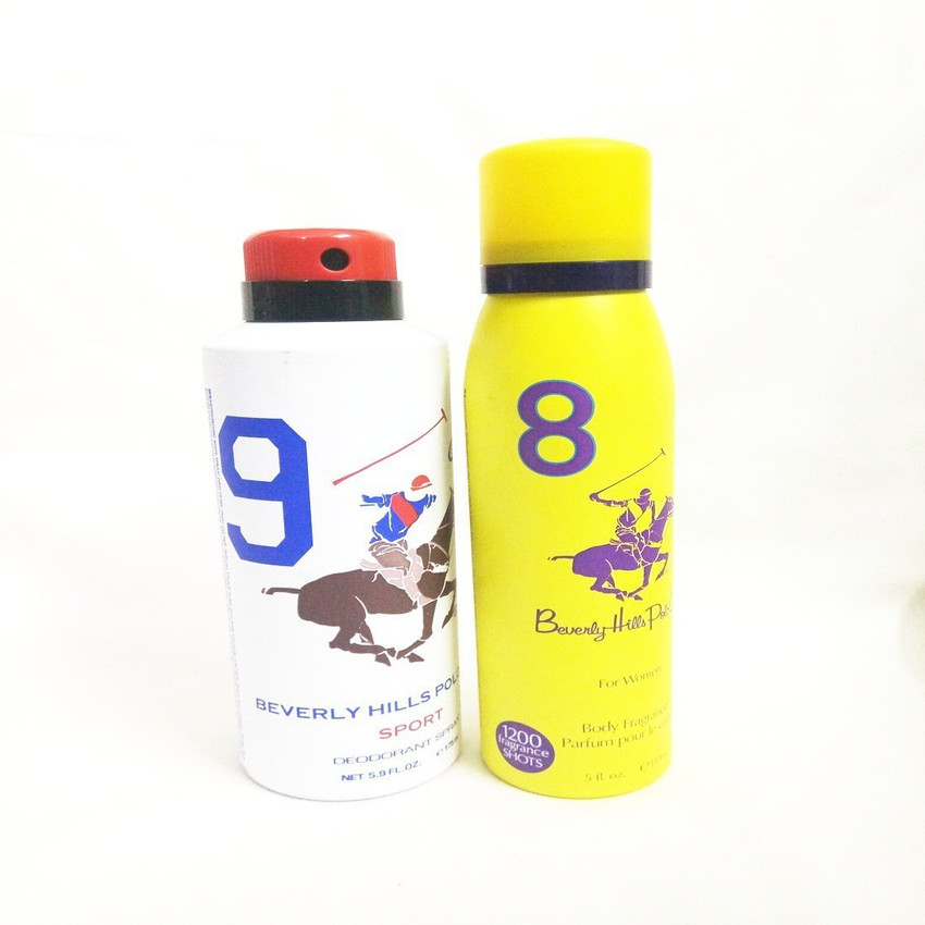 BEVERLY HILLS POLO CLUB 9 AND 8 Deodorant Spray For Men Women