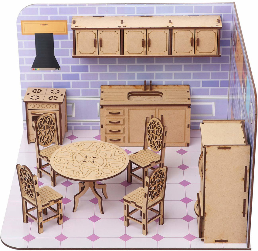 Dollhouse furniture kits cheap online