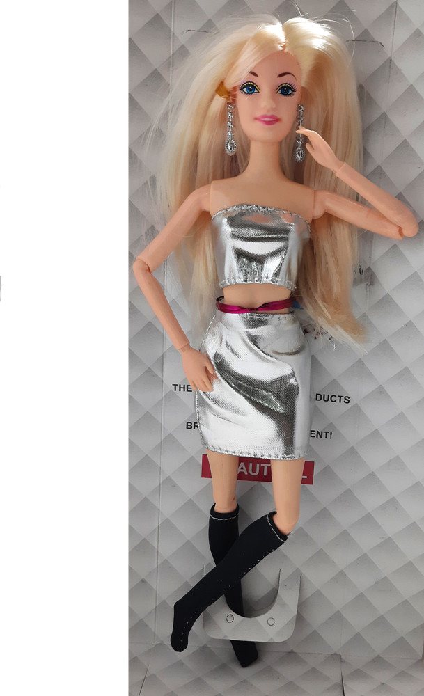 Barbie doll with joints top