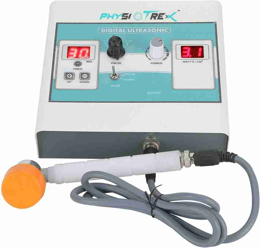 Buy Physiotrex White Electrotherapy Physiotherapy Mini Ultrasonic Machine  with 1 Year Warranty Online At Price ₹3159