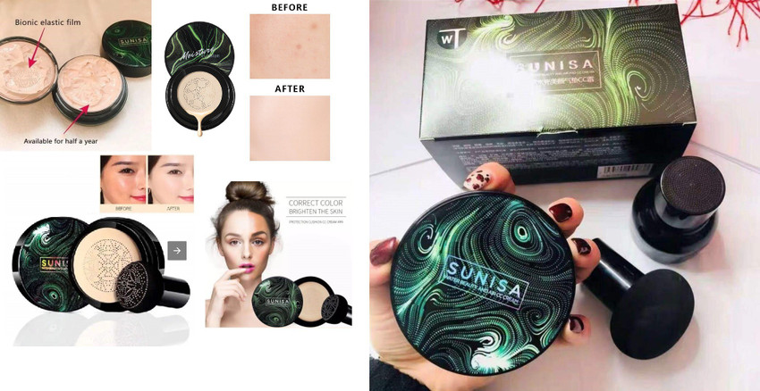 Bigwig Sunisa Waterproof Beauty And Air Pad CC Cream Sunisa
