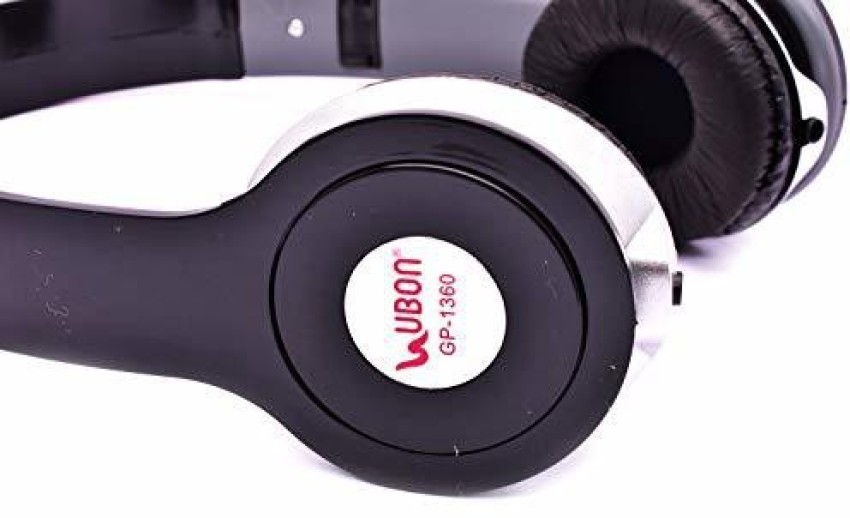 Ubon Wired headphone with bass sound GP1360 Pure Bass Wired