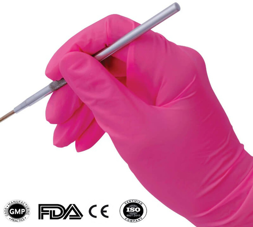 Nitrile gloves india hot sale