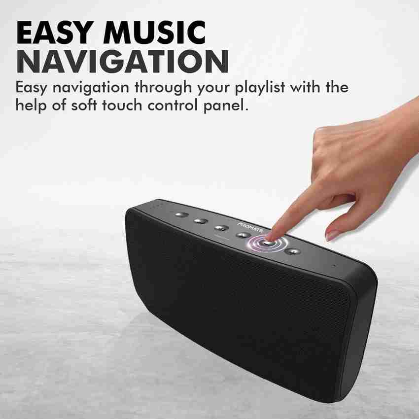 Bluetooth speaker with shop tweeters