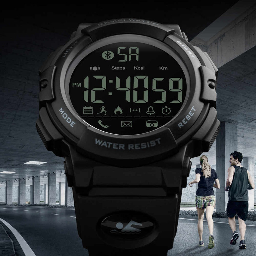 SKMEI 1303 Black Digital Watch For Men Buy SKMEI 1303 Black Digital Watch For Men Digital Sports Pedometer Military Black Waterproof Wristwatch for Men Online at Best Prices in India Flipkart