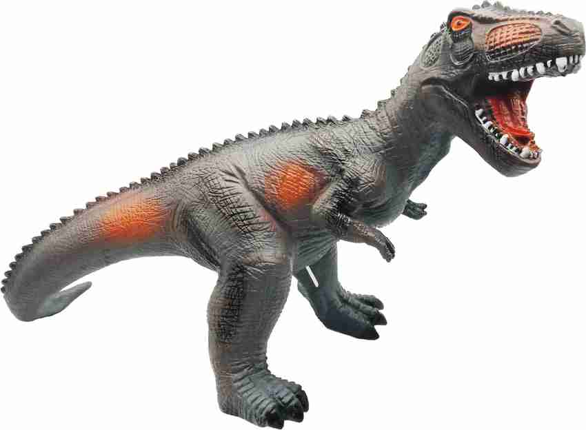 EMOB Grey Big Size Albertosaurus Dinosaur Animal Figure Toy with
