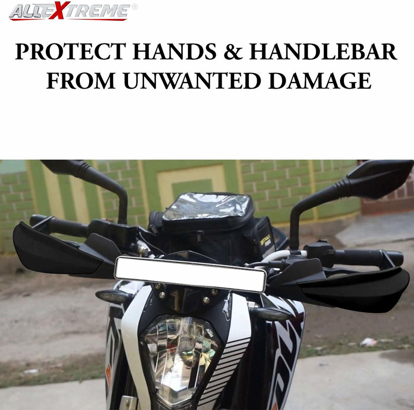 ALLEXTREME EXHGDB1 Universal Bike Handlebar Handguard Finger Brush Wind  Protector Compatible for Duke 125, 200, 250 \u0026 390 Motorcycles Handlebar Hand  Guard Price in India - Buy ALLEXTREME EXHGDB1 Universal Bike Handlebar