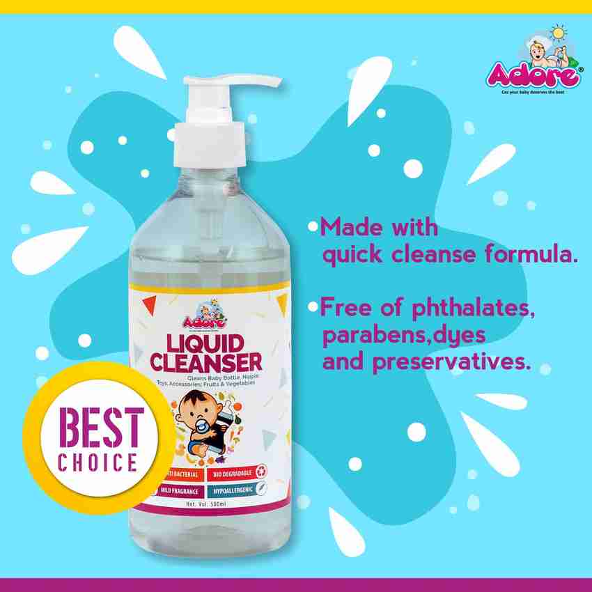 Best baby bottle cleaner liquid online