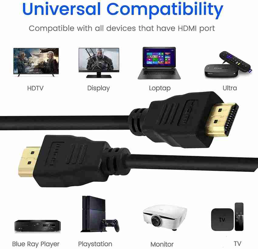 Diktmark TV-out Cable ARC HDMI to HDMI Cable for Video and Audio Output for  HD Set-top Box - Diktmark 