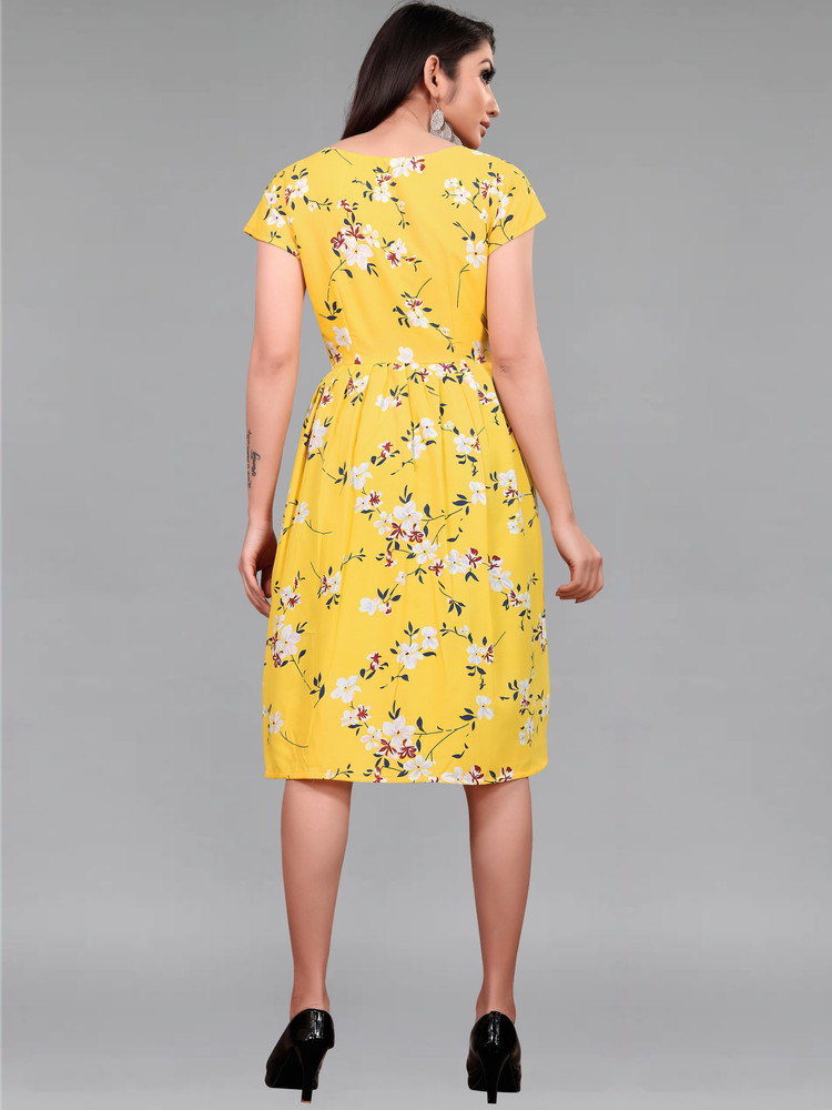 F and f deals yellow dress