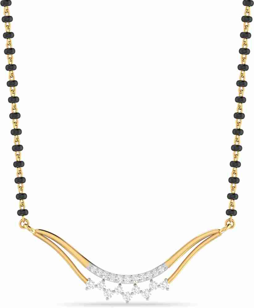 Pc jewellers deals diamond mangalsutra