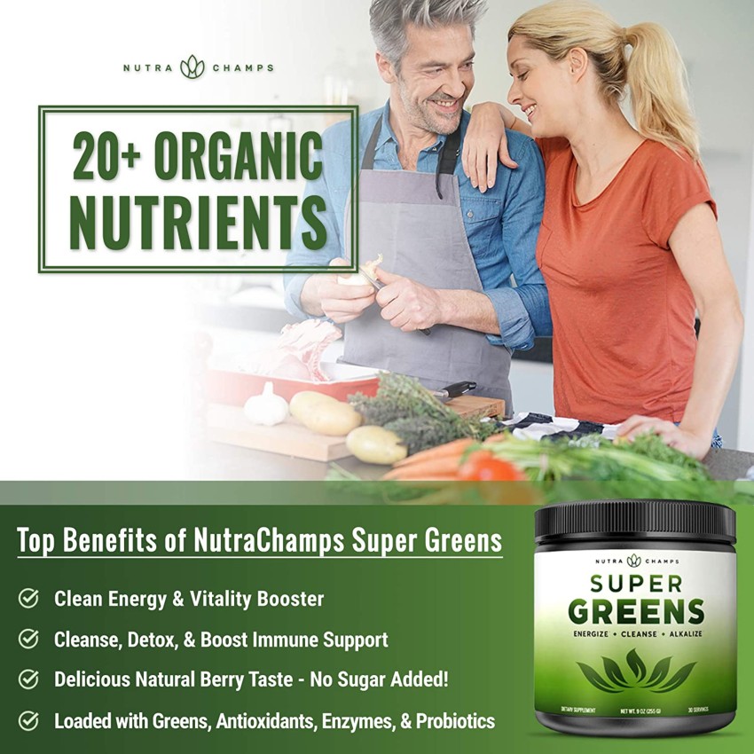 NutraChamps Super Greens Protein Blends Price in India Buy