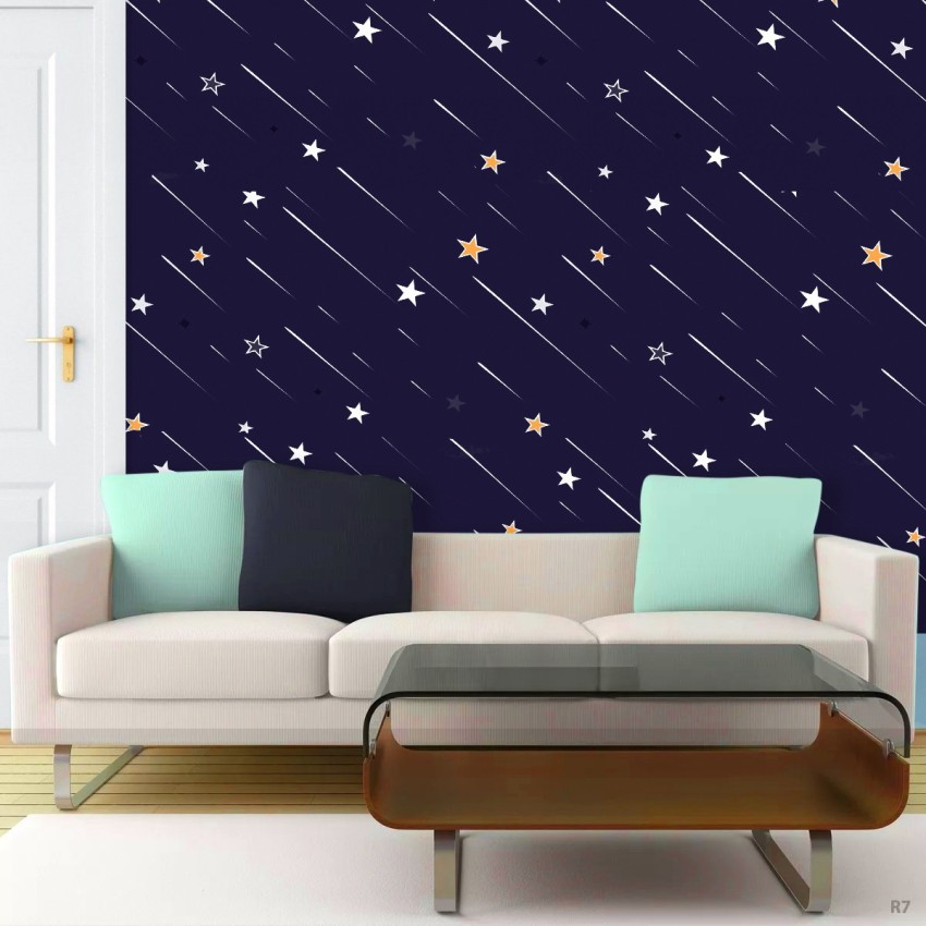 Buy 3D Blue Sky Night Star 225 Removable Wallpaper Self Adhesive Online in  India  Etsy