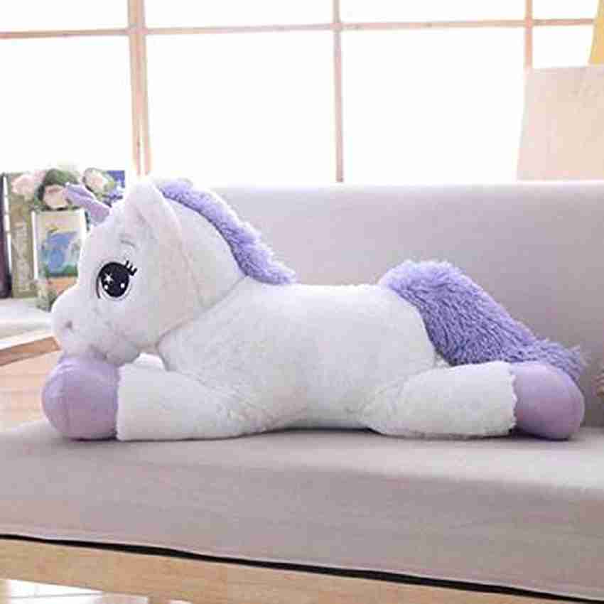 Unicorn soft toy big hotsell