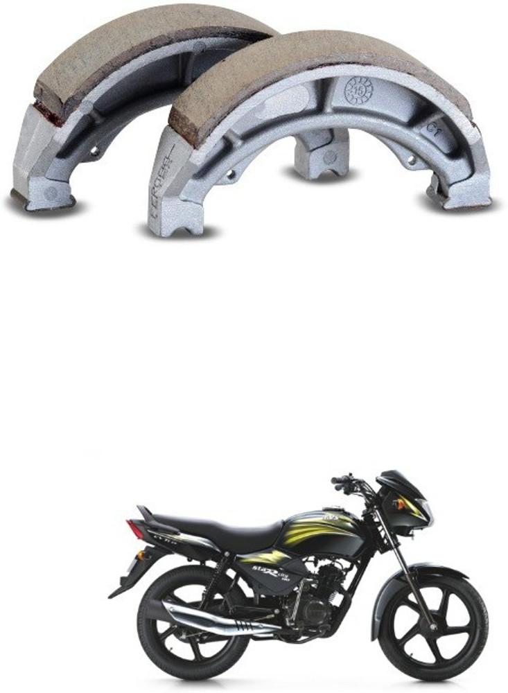 AUTONEST Bike Rear Brake Shoe Set of 2 for Star City Rear Brake