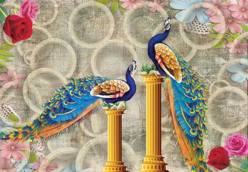 2,451 Peacock Pattern 3d Images, Stock Photos & Vectors | Shutterstock