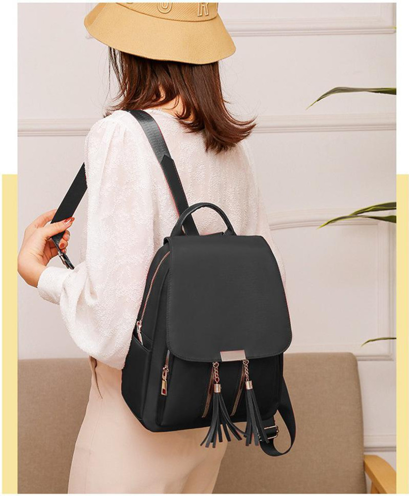 NorthPact Latest Trend Party Wear backpack with Adjustable Strap for Girls and Women s 4 L Backpack BLACK Price in India Flipkart