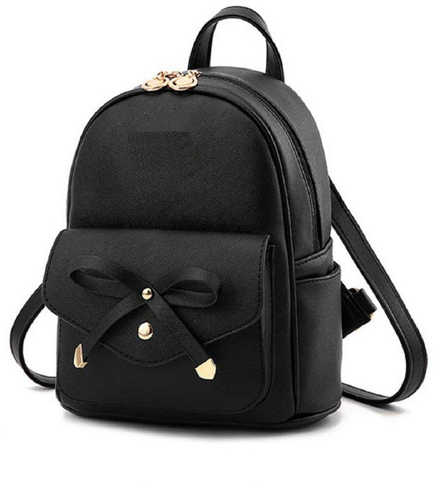Black backpack shop college