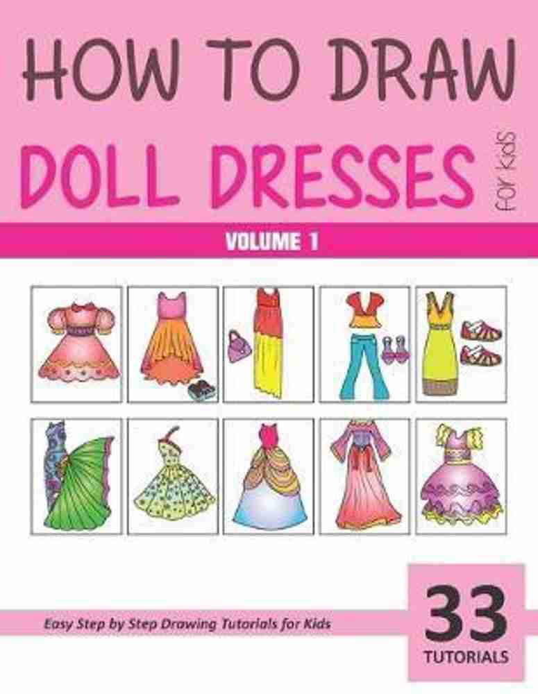 Kids dress drawing 2025