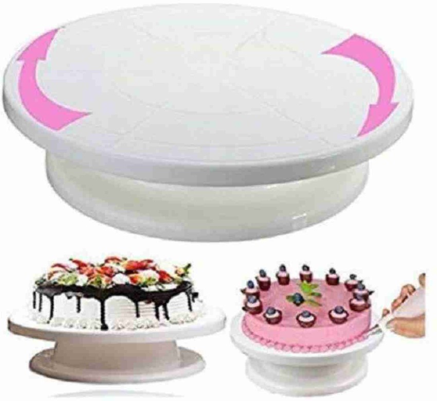 Vintage BAKERY CRAFTS Revolving Turntable Cake Decorating Stand