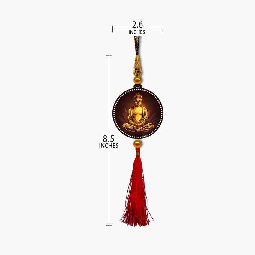 GiftzLane Buddha Car Hanging Ornament