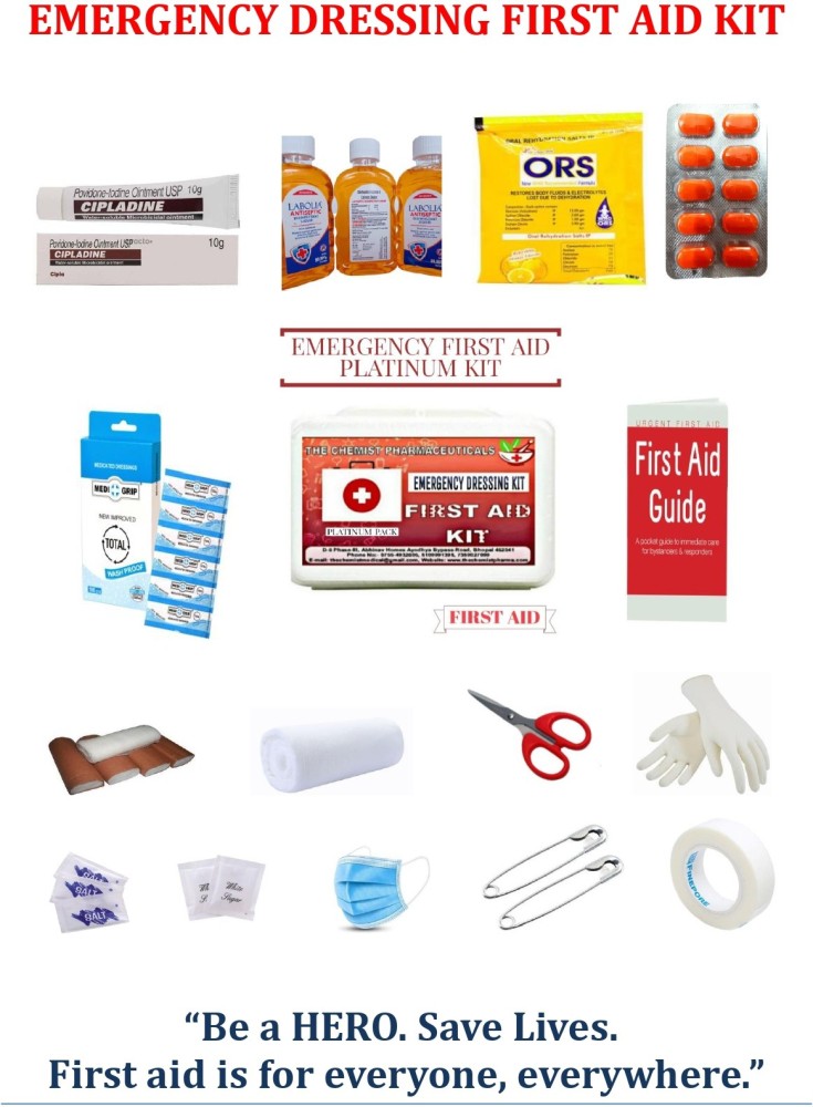 THE CHEMIST WOMEN SAFETY & EMERGENCY FIRST AID KIT First Aid Kit Price in  India - Buy THE CHEMIST WOMEN SAFETY & EMERGENCY FIRST AID KIT First Aid Kit  online at