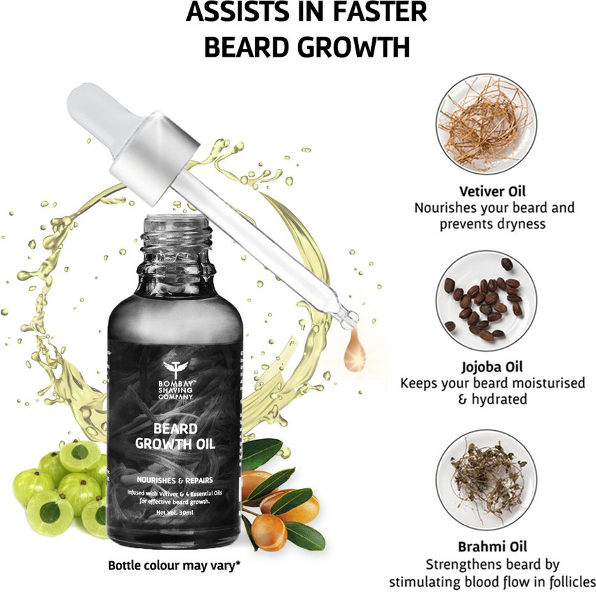 BOMBAY SHAVING COMPANY Essential Oils Vetiver Enriched Beard Oil