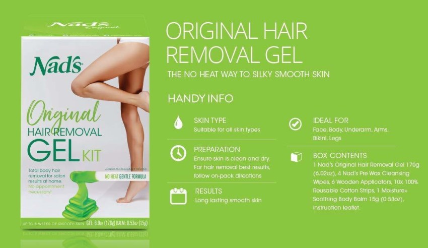 NAD S Natural Hair Removal Gel Wax Price in India Buy NAD S