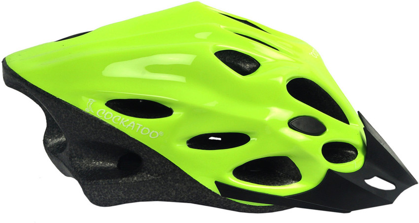 Lime green bicycle helmet deals