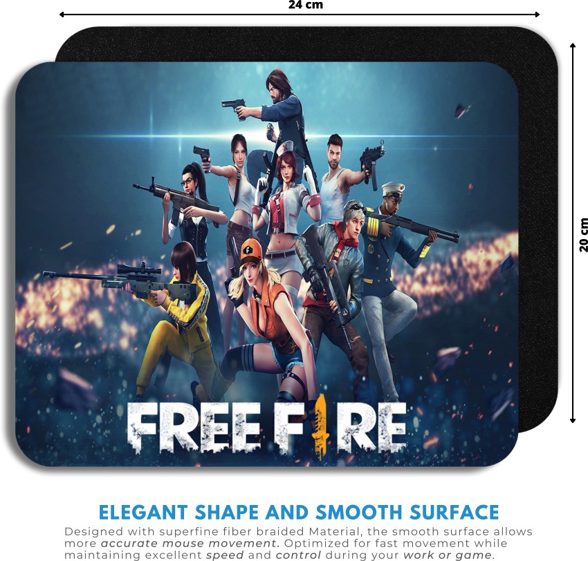 Mousepad Pequeno Free Fire no Shoptime