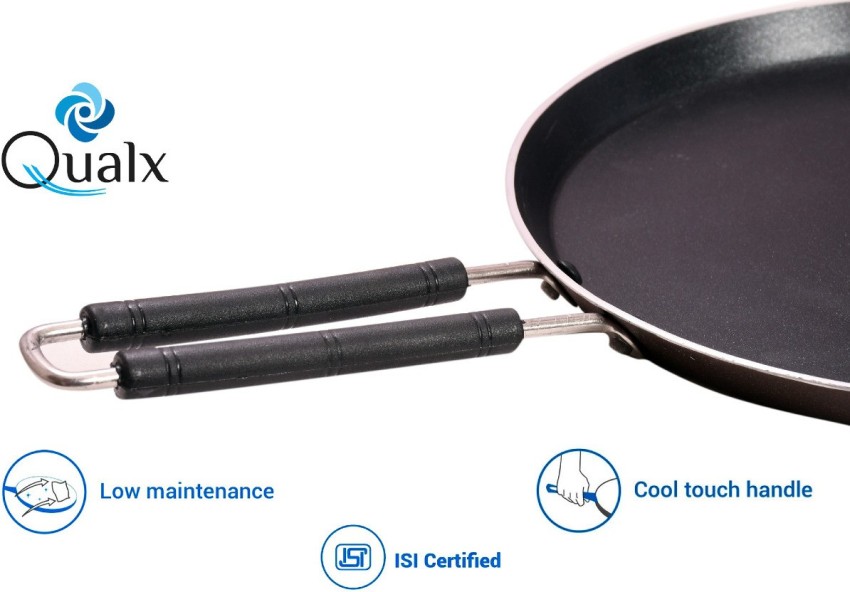 GREBLON Non Stick Dosa Tawa (Gas Stove Compatible Only) - Copper, 25cm