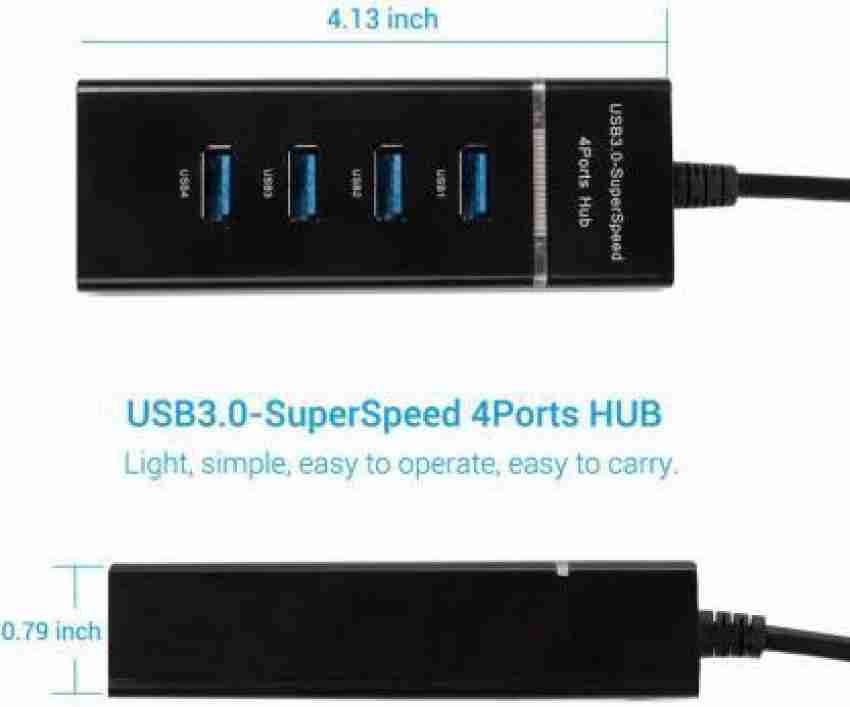 HUB / Multiport USB 3.0 Super Speed 4 Ports - 2024 - TOGO INFORMATIQUE