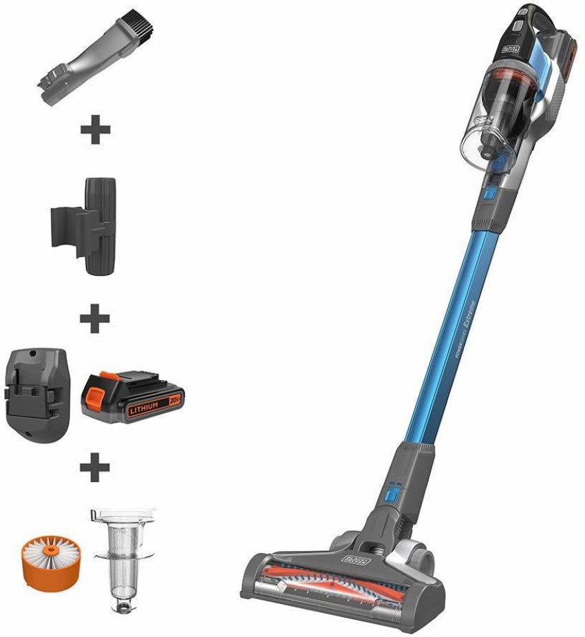 Black Decker BSV2020G B1 Cordless Vacuum Cleaner with Powerful