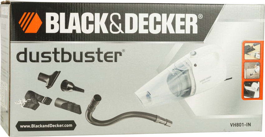 Black Decker vh801 in Hand held Vacuum Cleaner Price in India