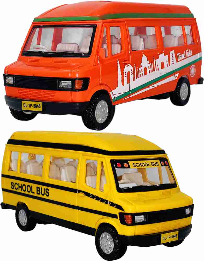 Toy car van top
