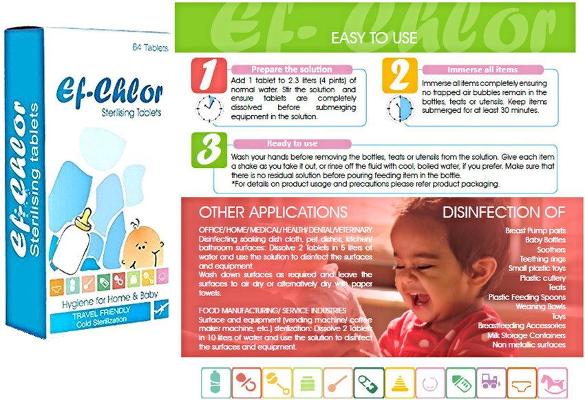 Ef Chlor by Hind Pharma Baby Bottle and Feeding Equipment