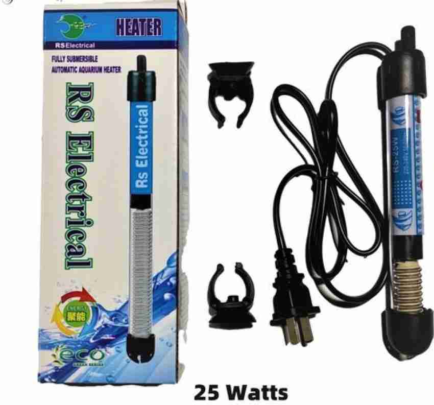 RS 25 Watts Nano Heater 20 30 Ltrs Tank Submersible Aquarium Immersion Heater Price in India Buy RS 25 Watts Nano Heater 20 30 Ltrs Tank Submersible Aquarium Immersion Heater online at Flipkart