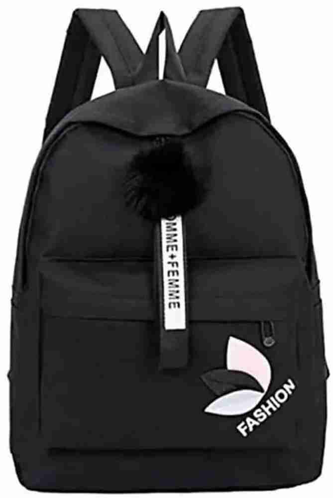 Cute black bags for school hot sale