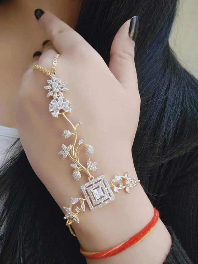 Fancy ring bracelet on sale