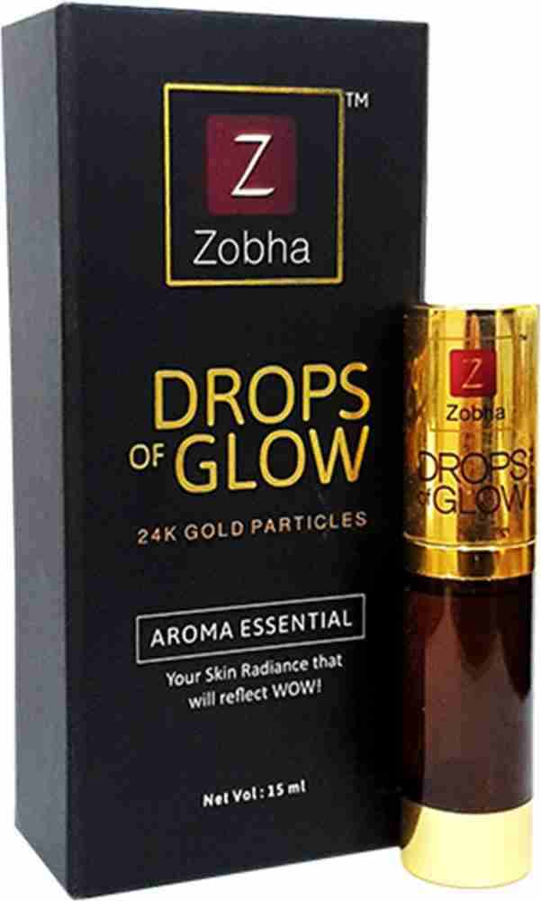 Zobha Drops of Glow Precious 24K Gold Suitable For All Skin Types - Facial  Glow, Signs of Ageing Price in India - Buy Zobha Drops of Glow Precious 24K  Gold Suitable For