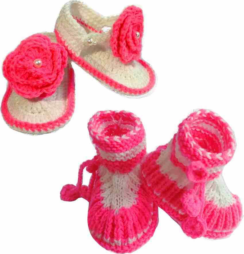 Handmade woolen shoes design for baby boy new arrivals