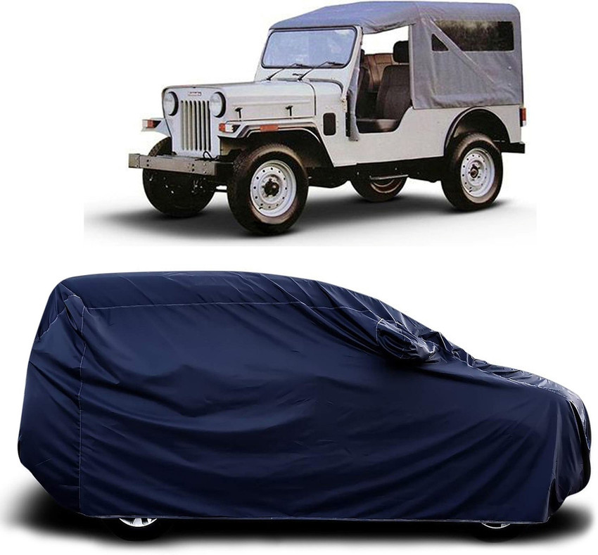 KASHYAP ENTERPRISE Car Cover For Mahindra Jeep With Mirror