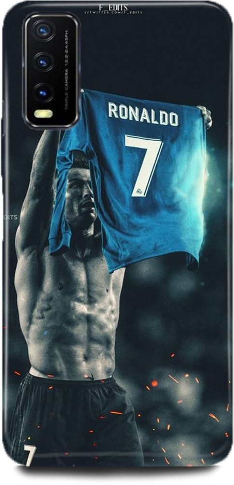 play fast Back Cover for ViVO Y12s , V2033,cristiano Ronaldo