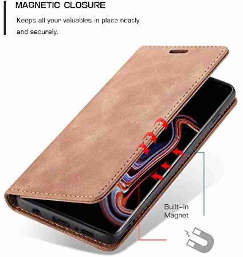 Buy ClickCase Canvas Leather Wallet Case Flip Cover For OPPO F21