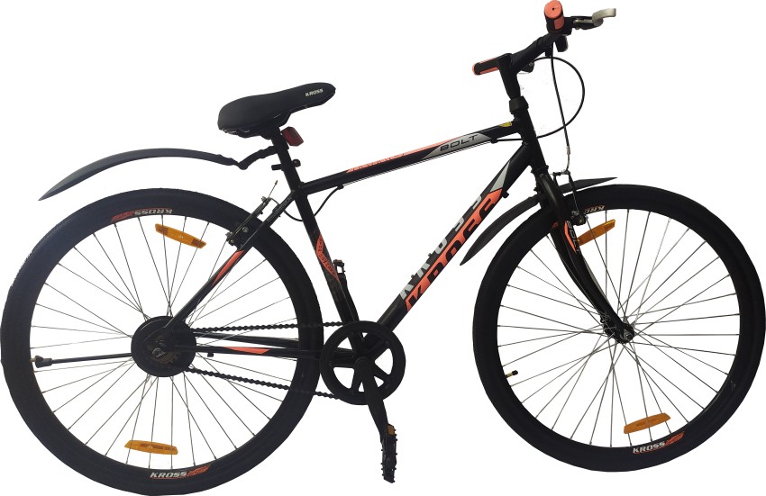 Kross Bolt 28T Slim Tyre Single Speed Road Racing Cycle 28 T Mountain Hardtail Cycle Price in India Buy Kross Bolt 28T Slim Tyre Single Speed Road Racing Cycle 28 T Mountain Hardtail