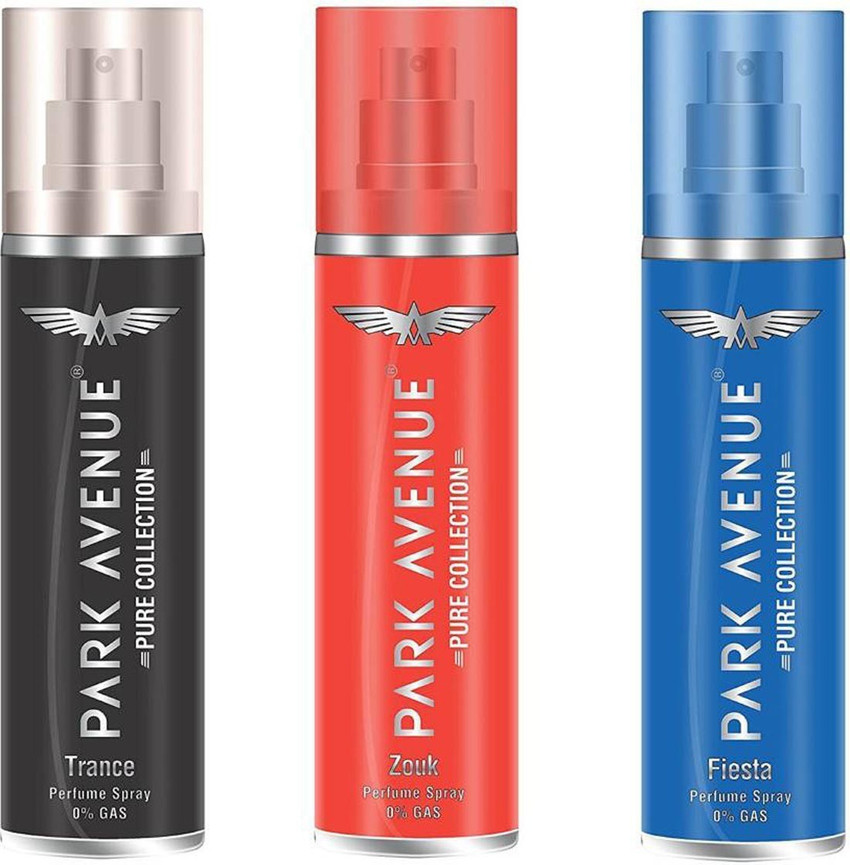 PARK AVENUE Perfume Trance Zouk and Fiesta Pure Collection 135ml