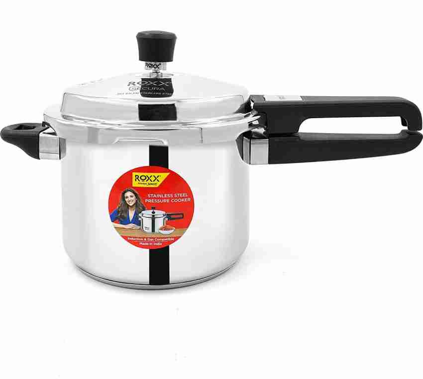 ROXX Compatible Stainless Steel Pressure Cooker With Outer Lid 
