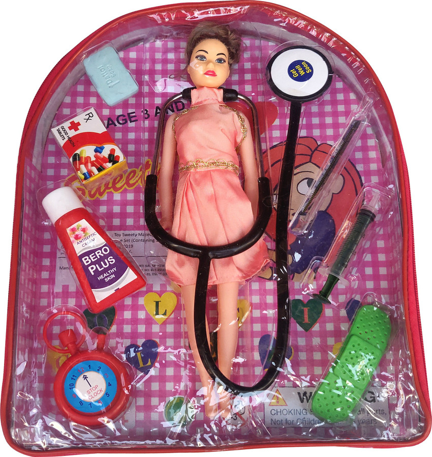 Doll pack and play top