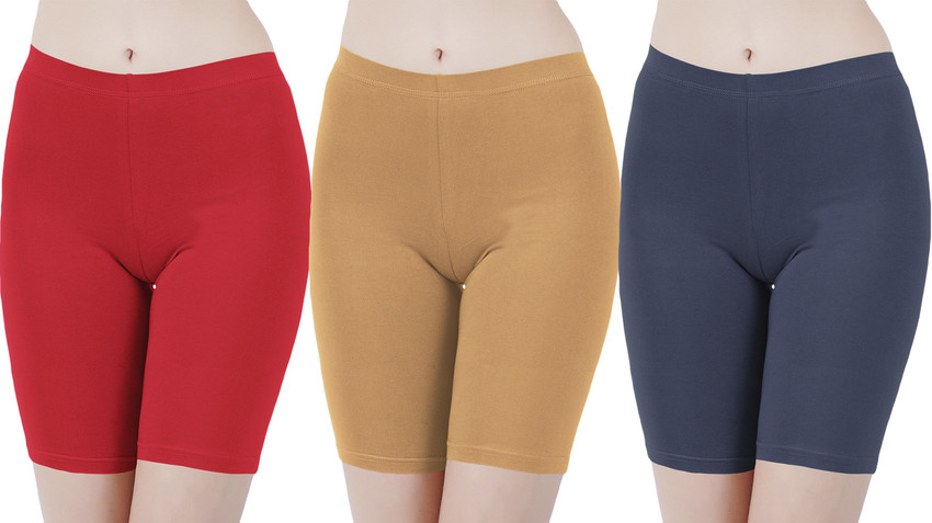 Womens red on sale cycling shorts